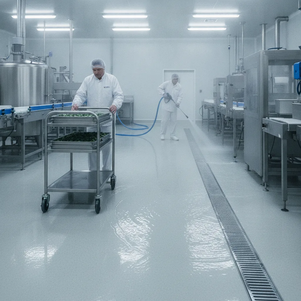 sol résine époxy agroalimentaire HACCP
